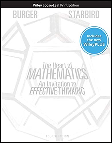 The Heart of Mathematics Cover