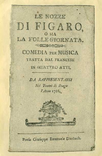 Le Nozze Di Figaro Cover