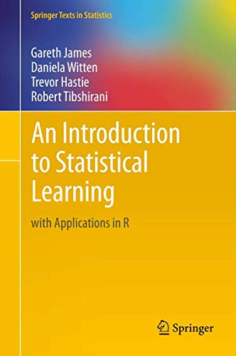 An Introduction to Statistical Learning with Applications in R Cover