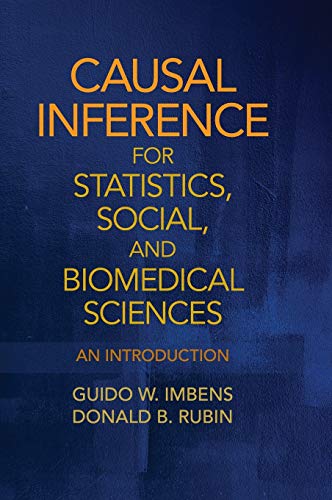 Causal Inference for Statistics, Social and Biomedical Sciences: An Introduction Cover