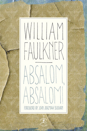 Absolaom, Absalom! Cover