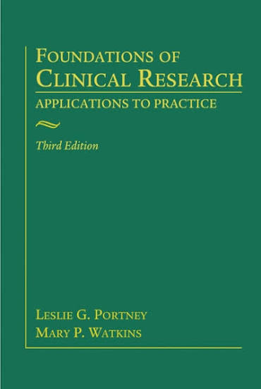 Foundations of Clinical Research Cover