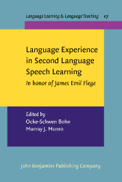 Language Experience in Second Language Speech Learning: in Honor of James Emil Flege Cover