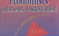 Mathematics for economists Cover