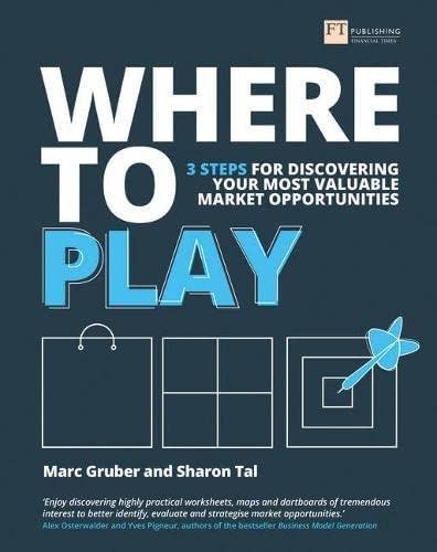 Where to Play- 3 steps for discovering your most valuable market opportunities Cover