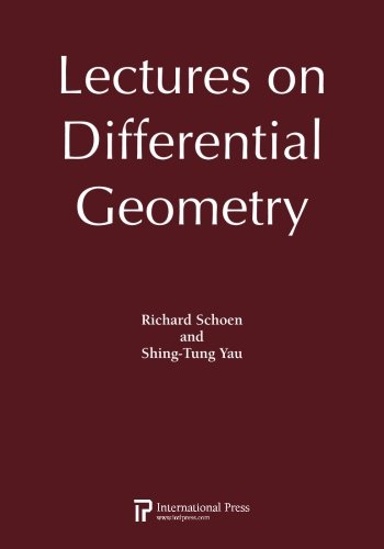 lectures on differential geometry