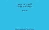 Messe in h-Moll , BWV 232