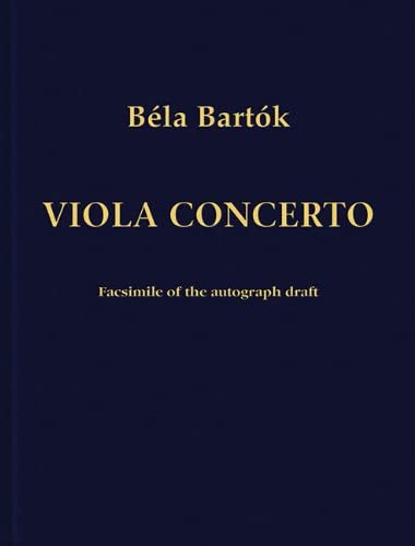 Viola Concerto (Facsimile Edition)