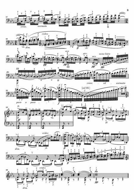 Sonata, Op.28 for Violoncello Solo