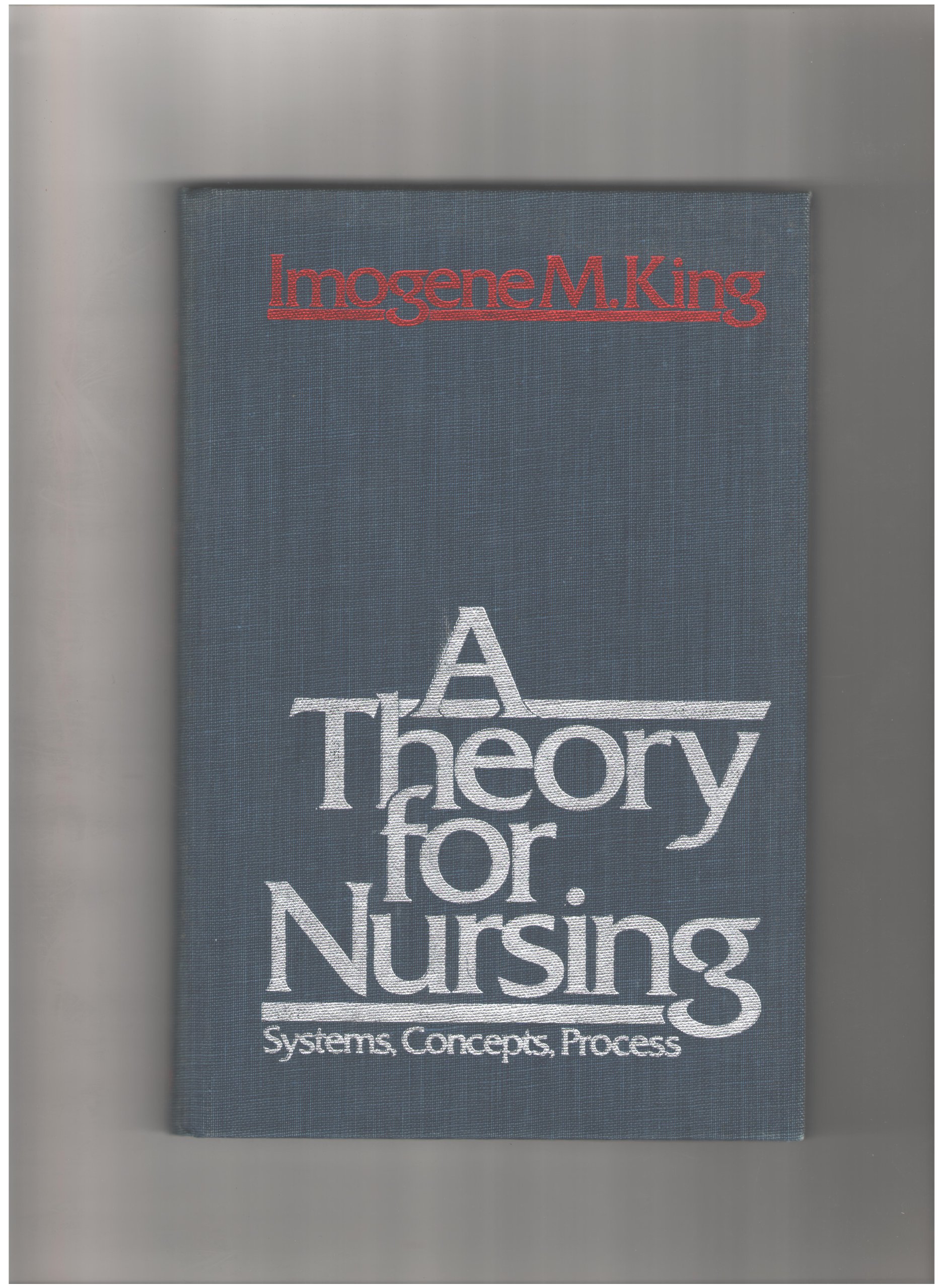 A theory for nursing: Systems, concepts, process