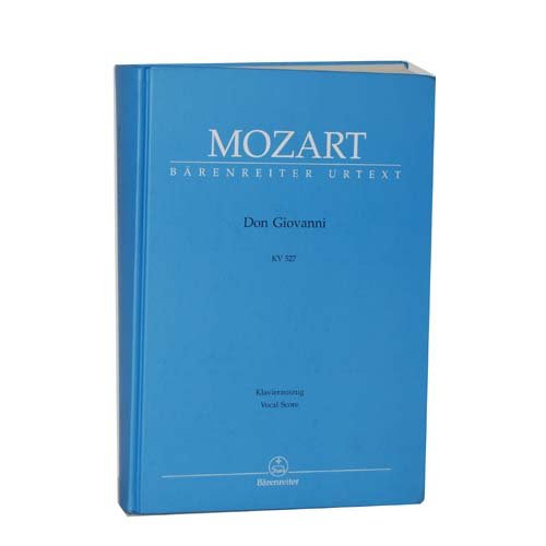 Don Giovanni. Vocal score. German & Italian; Il dissoluto punito, ossia, Il Don Giovanni : dramma giocoso in zwei Akten, KV 527