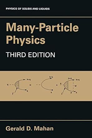 Many-Particle Physics