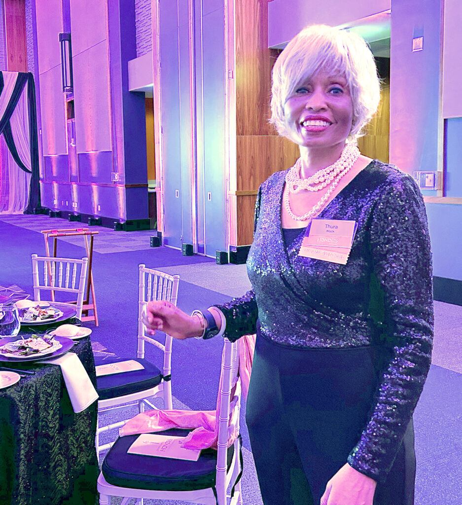 Thura Mack at Chancellor's Honors Banquet, April 30, 2024