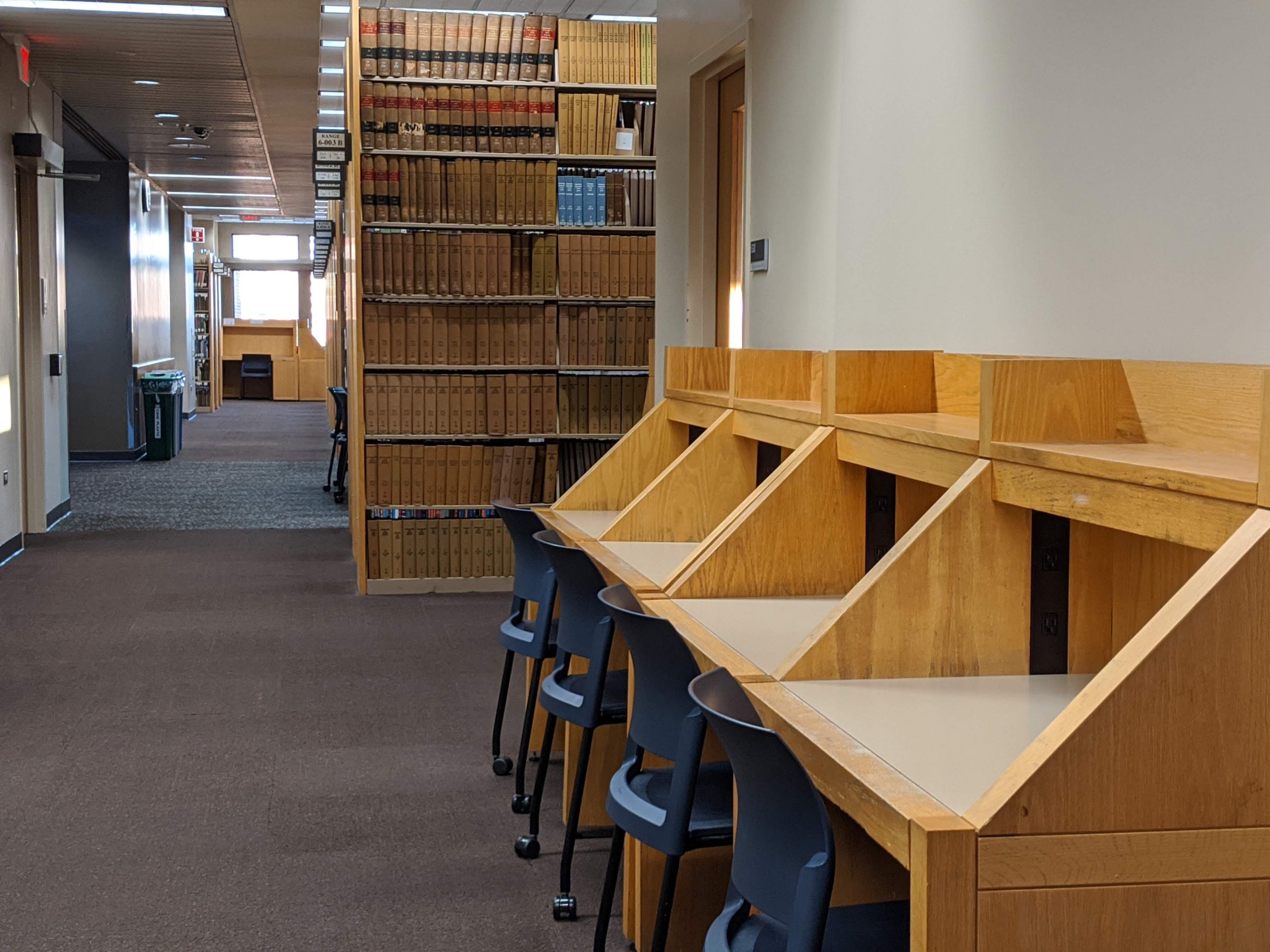 hodges library study carrels at ut knoxville