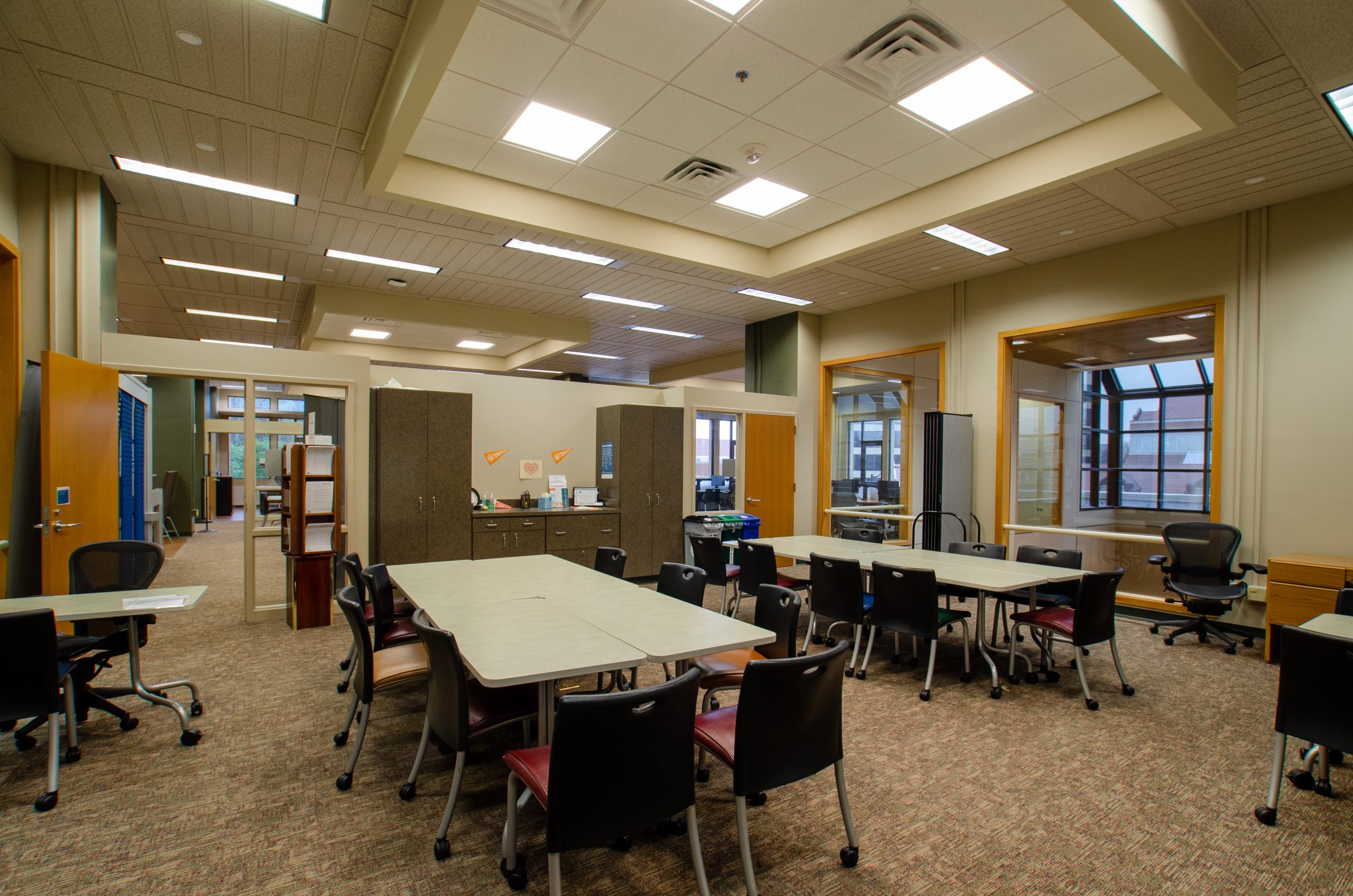 The Student Success Center in the commons at hodges library